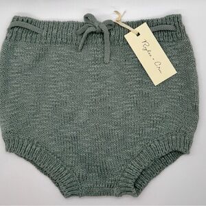 Rylee + Cru Knit Diaper Cover - Dusty Green